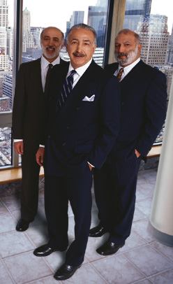 From Left to Right: H. Henry, K. Thomas and Frederick Elghanayan