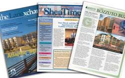 Newsletters spread the word about community life and highlight innovative programs.