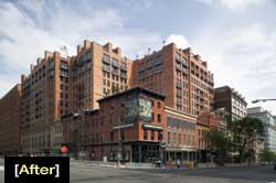 BARTON'S BUILDING: The nurse's former office is now part of a dynamic mixed-use community in downtown Washington. Many of the original buildings date back to the 1800s but now house condos, a museum, a grocery store, and the Woolly Mammoth Theater Co.