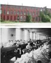 Workers at the Lawrence Manufacturing Co., which dates back to 1833, assembled undergarments and hosiery in this Massachusetts mill. These days, the mill houses a mix of condo units.