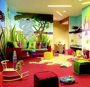 CHILD'S PLAY: It's always play time at One Carnegie Hill, a 42-story condo/rental building in New York City with a playroom designed by David Rockwell.