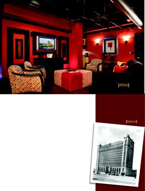 ART DECO ANCHOR: The Texas & Pacific Building symbolized modern transportation when it was constructed in 1931. Today the building is again on the cutting-edge, as it anchors the rejuvenation of a Fort Worth, Texas district.