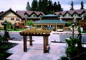 NORTHWEST ESCAPE: Cascadia Village offers energy-efficient living for residents of all mobility levels.