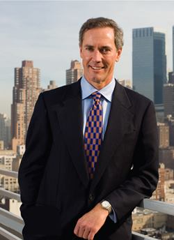 Scot Sellers, CEO of Archston S Smith, will oversee more projects such as these new residential towers on West 52nd St. in midtown Manhattan.