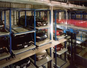 The parking system at Camden Grand Parc Apartments in Washington, D.C., one of the few automatic parking systems used in multifamily properties, has doubled the number of parking spaces available to residents.