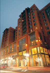 The condo market collapse means site availability for luxury builders such as The Bozzuto Group.