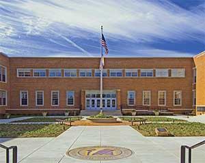 The Residences at Wiley H. Bates Heritage Park retain much of the its past grandeur as the regional high school and cultural landmark.