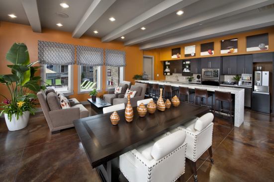 SMART DESIGN: Pollack Partners turned a challenging, steep site in Atlanta into the 269-unit Five East Apartment Homes, which boasts a number of amenities including a clubhouse with demonstration kitchen. Phase one opened in April; the community will be completed this month.