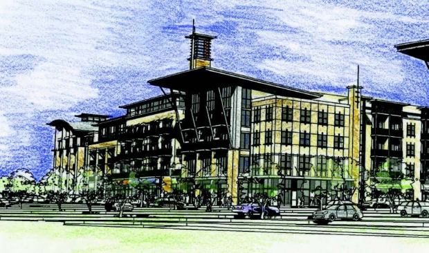 Good Looking: The newly opened Post Sierra at Frisco Bridges in Dallas architecturally stands out from the competition with its facade made of stone, brick, and steel. The property is part of a $250 million master-planned community.