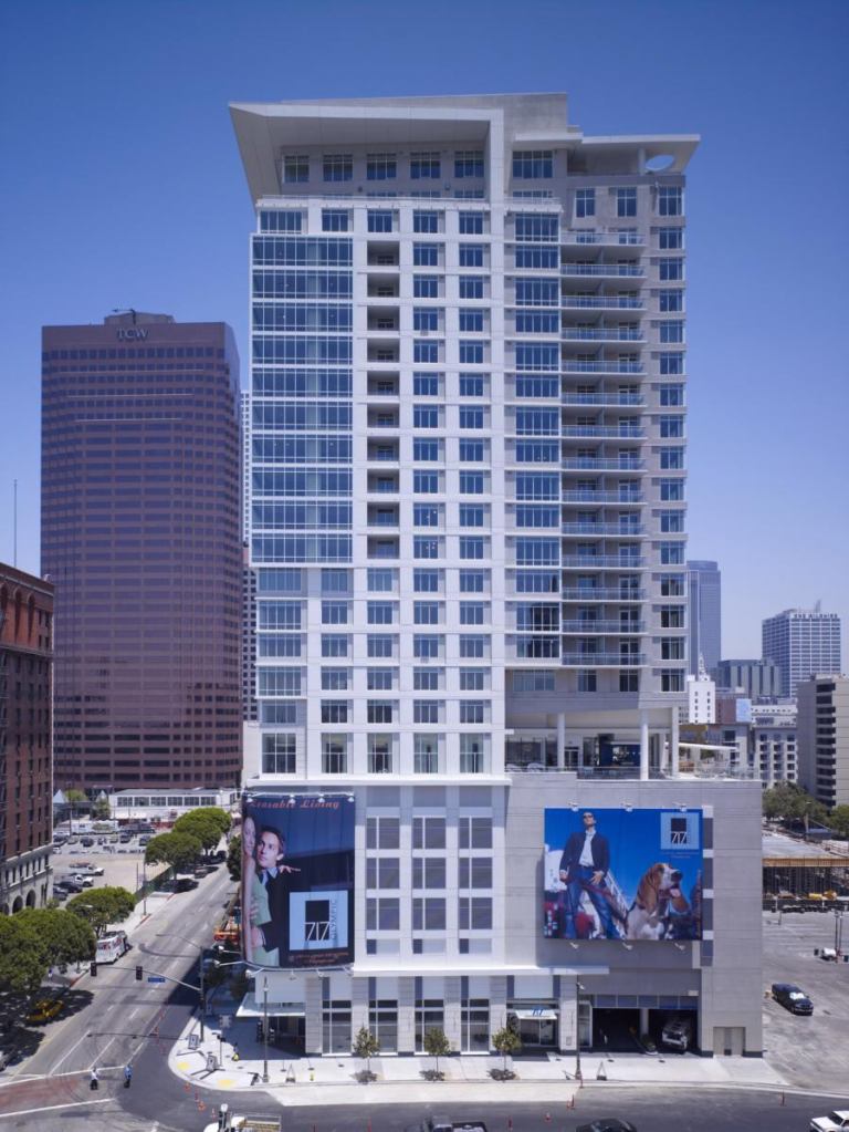 IN THE ZONE: The developers of 717 Olympic are counting on traffic from L.A.'s hot spots to drive leasing.