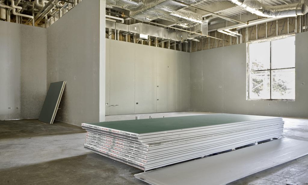 Smooth Operator: GreenGlass fiberglass-faced interior gypsum board from Temple-Inland provides mold protection, a smooth surface, and recycled content. It is faced on both sides with naturally mold-resistant fiberglass mats and contains at least 90 percent recycled content. It is engineered with improved fiberglass encapsulation, making it easier to handle and delivering a smoother surface for improved finishability over traditional glass mat gypsum boards. For more information, call Temple-Inland at 800-231-6060 or visit www.templeinland.com.