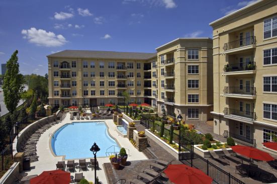 URBAN MYTH?: Post Alexander, Post Properties’ newest Atlanta community, joins a portfolio that is not seeing evidence of the double-up phenomenon.