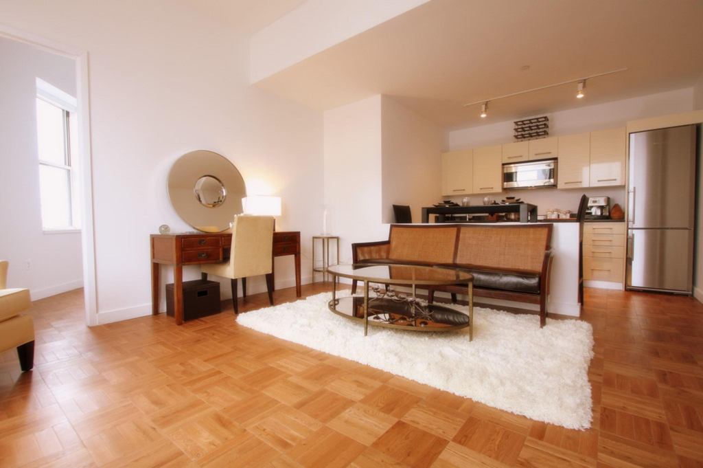 PROPERTY: 20 Exchange Place

DEVELOPER: Metro Loft Management

ARCHITECT: Cross and Cross

LOCATION: Financial District, New York 

RENTAL PRICE RANGE: $2,100 to $6,000

LENGTH OF RENOVATION: Two years

SCOPE OF PROJECT: Conversion of office space into 500-plus luxury rental units
