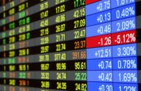 Real time quotes at the stock exchange.