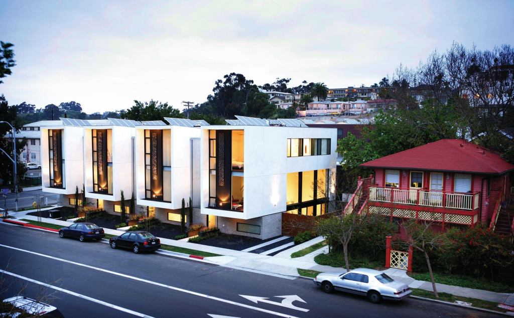 The Union • Location: San Diego • Developer/Architect: Jonathan Segal • Built: 2007 • Units: 15 • Notable: The three-story, mixed-use, sustainable development was the site of a former 1970s textile union building. The Union offers 13 for-rent loft apartments, two live/work lofts, and office space.