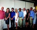 TEAMWORK: The 2011 MFE Awards judges were (from left): John McManus, editorial director, MFE; Julie Smith, president, Bozzuto Management Co.; Chris Wood, senior editor, MFE; Christina Steeg, senior vice president of marketing and training, Simpson Property Group; Rohit Anand, principal and head of East Coast operations, KTGY Group; Les Shaver, senior editor, MFE; Shabnam Mogharabi, editor-inchief, MFE; Greg Bonifield, partner, Woodfield Investments; and Eileen Lee, vice president of environment, National Multi Housing Council.&nbsp;&nbsp;