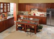 Glazed Over: Slate and Concrete, the two new designs from Wilsonart HD laminate surfaces, mimic rich, organic materials. Featuring five distinct patterns, Slate and Concrete offer a continuous thread of color and provide selections not previously available in laminate, according to the manufacturer. They feature a new “glaze” texture that simulates the low matte–gloss sheen commonly seen in stones that are honed, leathered, flamed, or antiqued. For more information, call Wilsonart at 800-433-3222 or visit www.wilsonart.com.