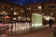 Jet Set:  The 180 Series Can Jet from Hobbs Architectural Fountains is a flush-mounted unit that contains everything needed for an interactive spray effect. Each can contains one -inch-orifice clear-stream jet (which can be turned on and off by the main control panel) as well as LED lighting. Constructed of stainless steel, the jet features a 15-degree adjustable-nozzle, throttling ball valve for precise water performance. For more information, call Hobbs Architectural Fountains at 877-426-4622 or visit ww.hobbsfountains.com.