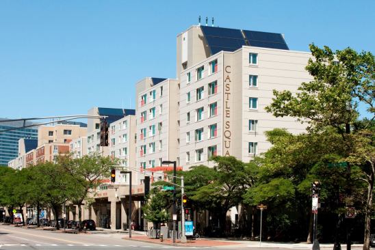 After a two-year deep-energy renovation, the 500-unit Castle Square Apartments in Boston's South End received LEED-Platinum certification.