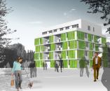 The BIQ house at Hamburg's International Building Exhibition will be home to the first-ever building with a façade bioreactor.