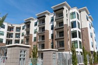 Modern modular construction, like this multifamily development made with Entekra's integrated engineered building system, is designed to increase efficiencies through faster build times, lower costs, and higher quality.