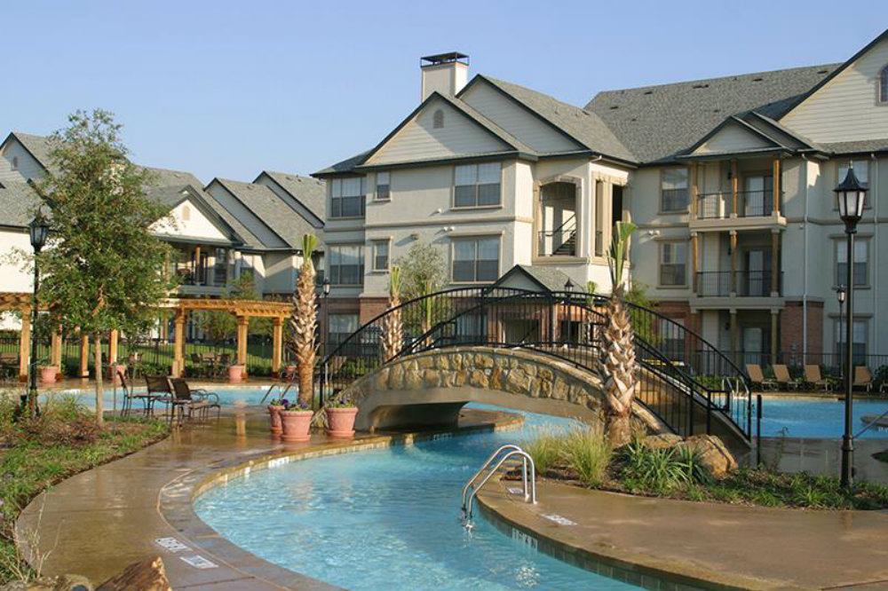 Photo provided by Cortland Partners. Cortland Partners acquired Saxton Woods in Dallas with a value-add plan in mind.