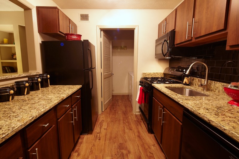 Completely revamping the style of the interior design at Park 83 was a main focus for drawing in renters who were looking for a luxury product at more affordable rent prices. Photo provided by Cortland Partners.
