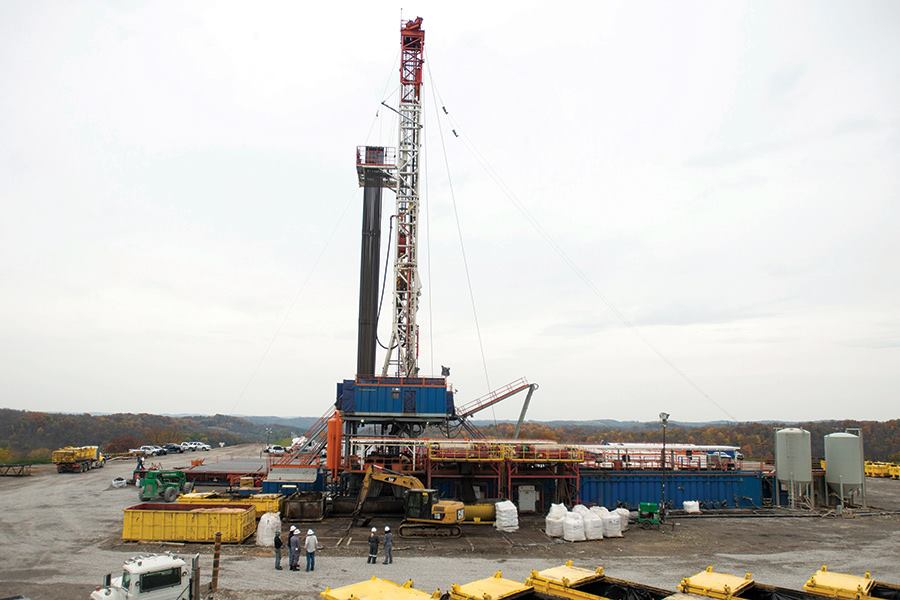 Drilling for natural gas at the Marcellus Shale in Pennsylvania is spiking demand for new apartment communities as employment soars in the booming area.