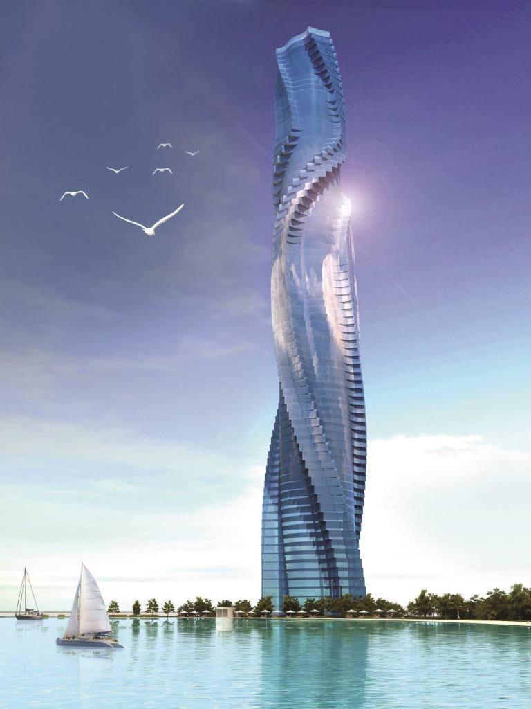 Rotating tower slated for Dubai.