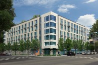 Eviva Midtown,&nbsp;a six-story, 118-unit mixed-use community in Sacramento, Calif., is scheduled for completion next spring, only 18 months after construction began.&nbsp;The modular "boxes" that make up the building measure&nbsp;12
by 64 feet and weigh 35,000 pounds each.&nbsp;