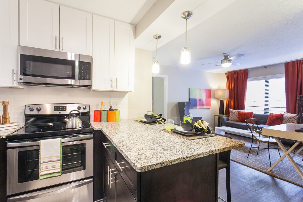 Village at Lake Park (sample interior above), is one of Cortland Partners' metro Atlanta Properties.