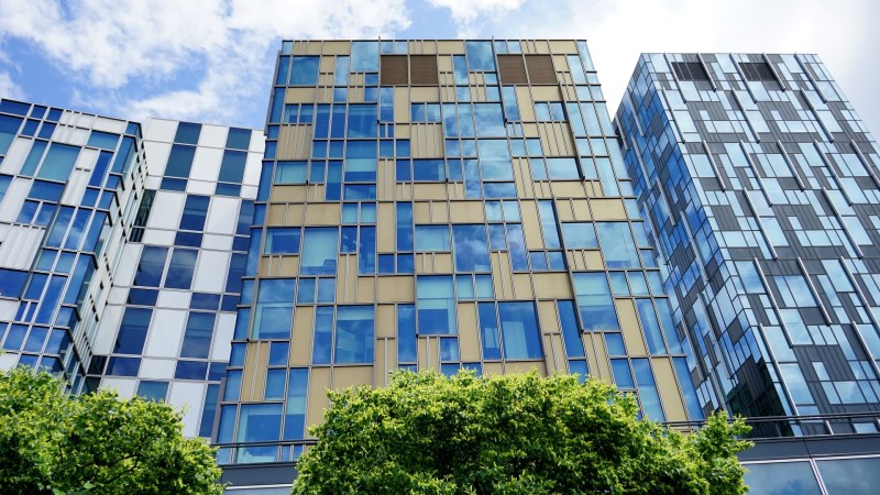 archtecture, high-rises, glass building