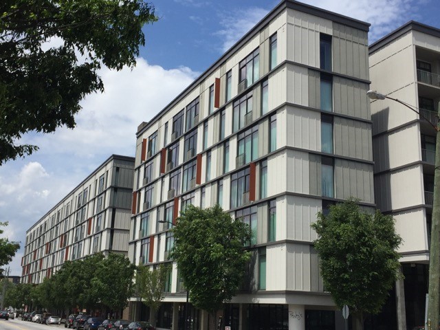 Mid-rise apartment building