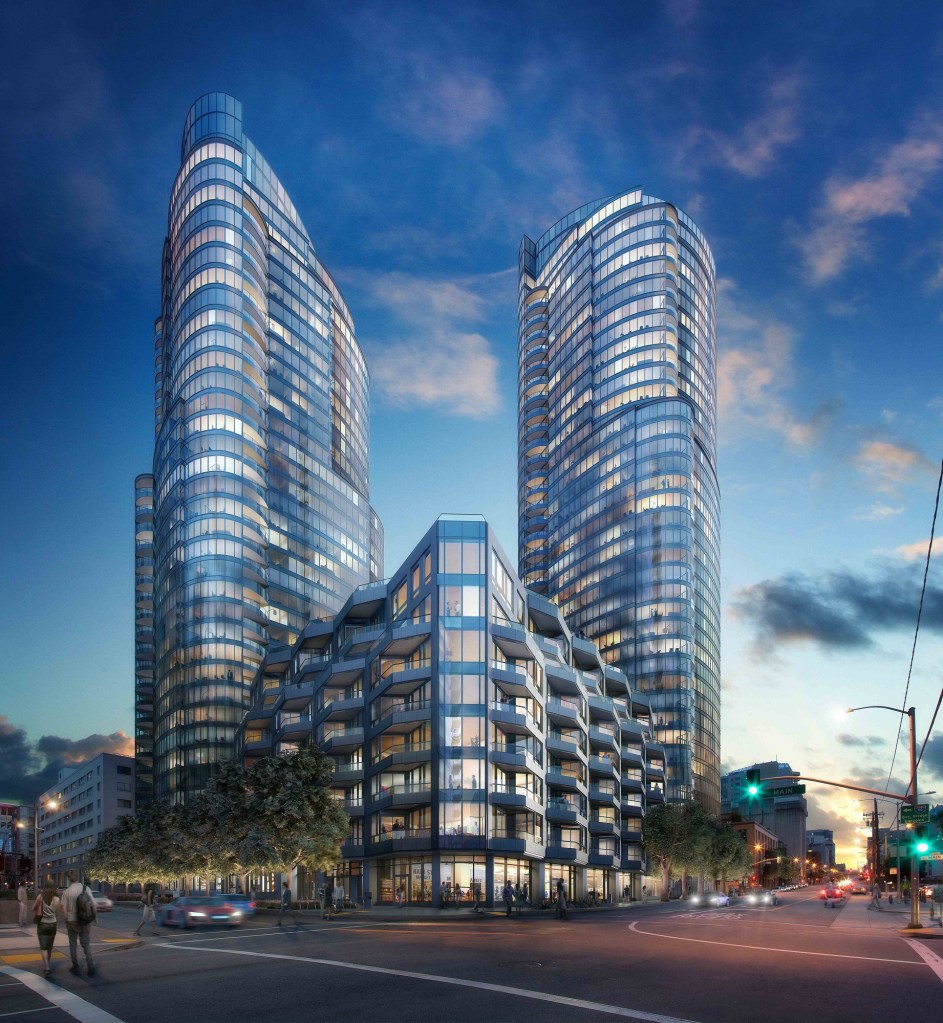 Lumina, San Francisco; developed by Tishman Speyer (New York) and Vanke (Shenzhen, China)
