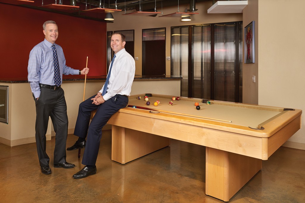 Blackfin's Andrew Buchanan and Doug Root.