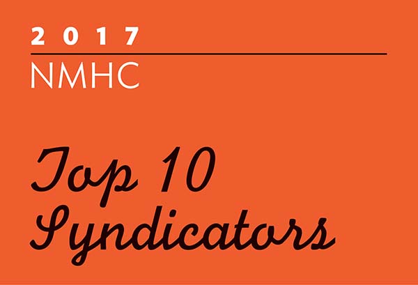 2017 NMHC Top 10 Syndicators