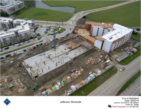 Using drones to keep visual track of project development can keep all team members, and company executives, in the know at every stage of construction.