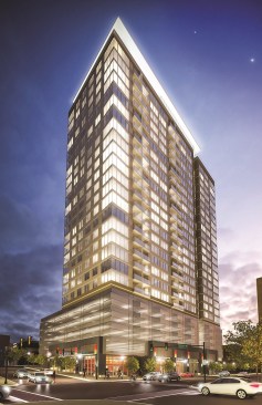 The 250-unit Two Twelve Clayton outside of St. Louis is a joint venture between two Chicago-based firms, CA Ventures and White Oak Realty Partners.