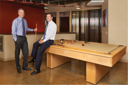 Blackfin's Andrew Buchanan (left) and Doug Root, photographed for Multifamily Executive in December 2016.