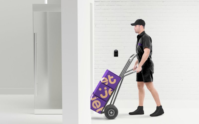 The Latch and Comelit smart intercom system will allow delivery personnel to access the building for easy package drop-offs.