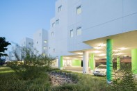 Crest Apartments in Van Nuys, Calif., provides 64 supportive-housing units for homeless individuals, including 23 units for veterans. Skid Row Housing Trust developed the property, which was completed in July 2016.