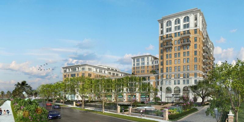 The Jasper is under construction by The Beach Co. in Charleston, S.C.