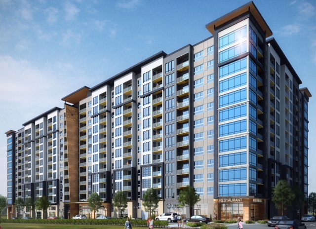 Jefferson Apartment Group and Camden Property Trust join forces on 520 East, a 12-story project in downtown Orlando, Fla.