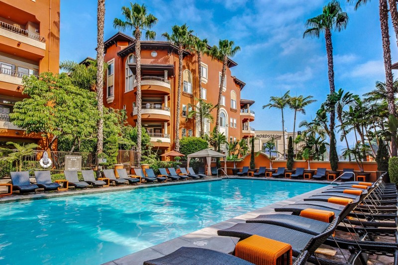 Aimco's Palazzo Portfolio acquisition was one of 2017's biggest. Palazzo West at the Grove, pictured, is one of Aimco's newest additions in Los Angeles.