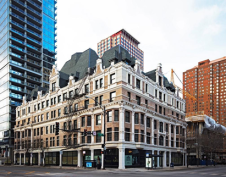 The former Bush Temple of Music at 108 W. Chicago Ave. in Chicago.