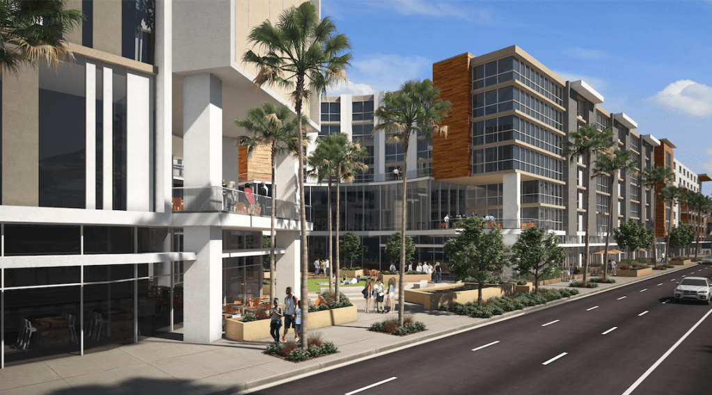 The Fig will include hospitality, retail, residential, and office spaces in downtown Los Angeles.