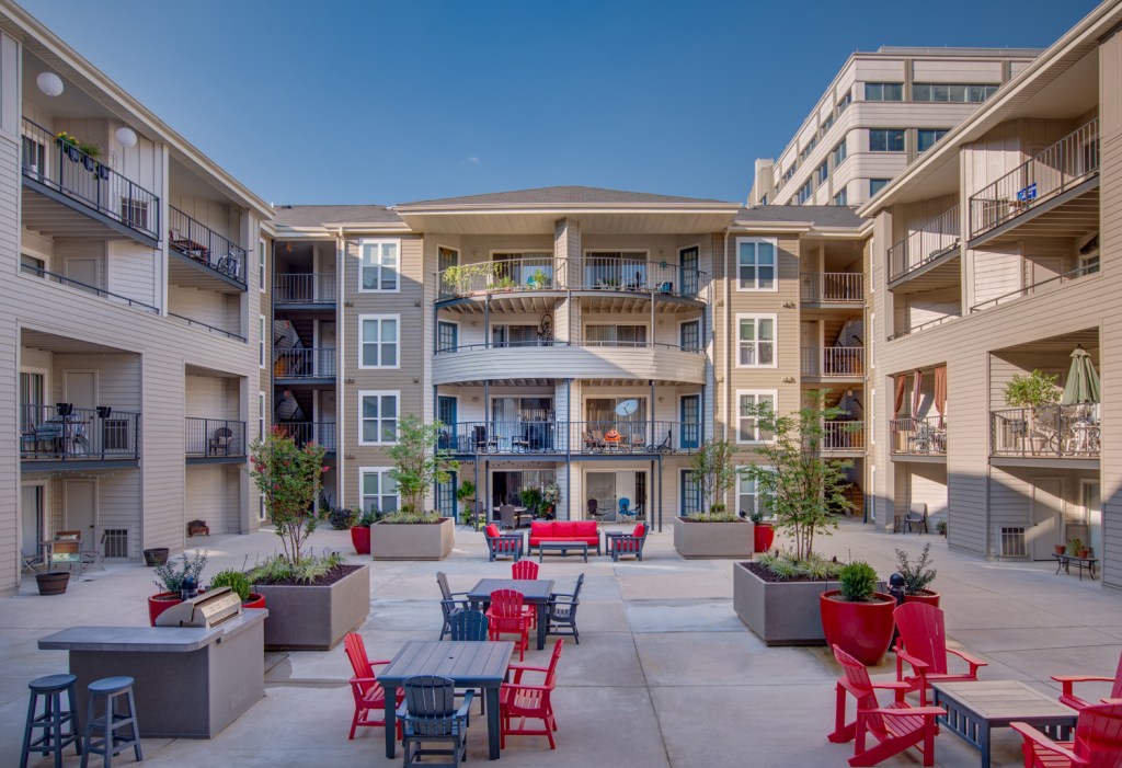 The Citizen at Shirlington Village is a 404-unit rental community in Arlington, Va., acquired and rebranded by Waterton in August.