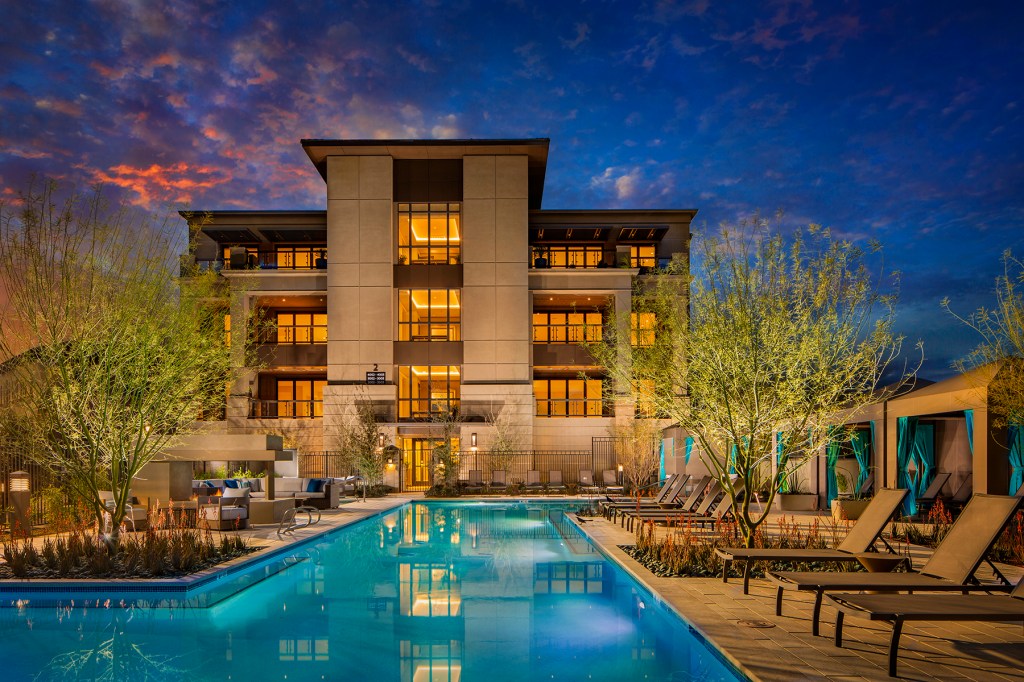 The ICON community in Scottsdale, Ariz., features a semi-private elevator entry from the ground level.