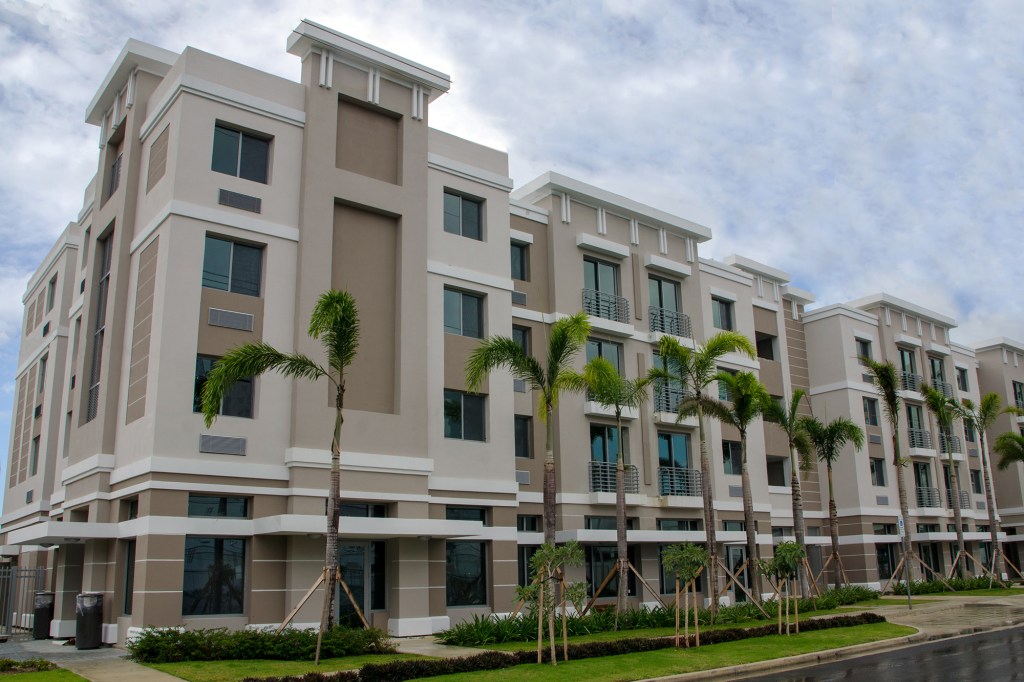 Renaissance Square, in San Juan, PR. A mixed-income, mixed-use community designed to withstand a direct hit by a Category 4 storm.