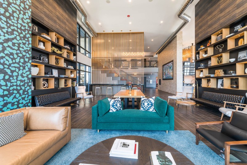 444 Social, a 302-unit luxury apartment community in Lincolnshire, Ill.